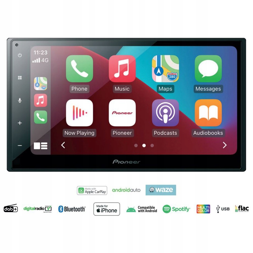 

Pioneer SPH-DA160DAB CarPlay Android Usb Mirroring