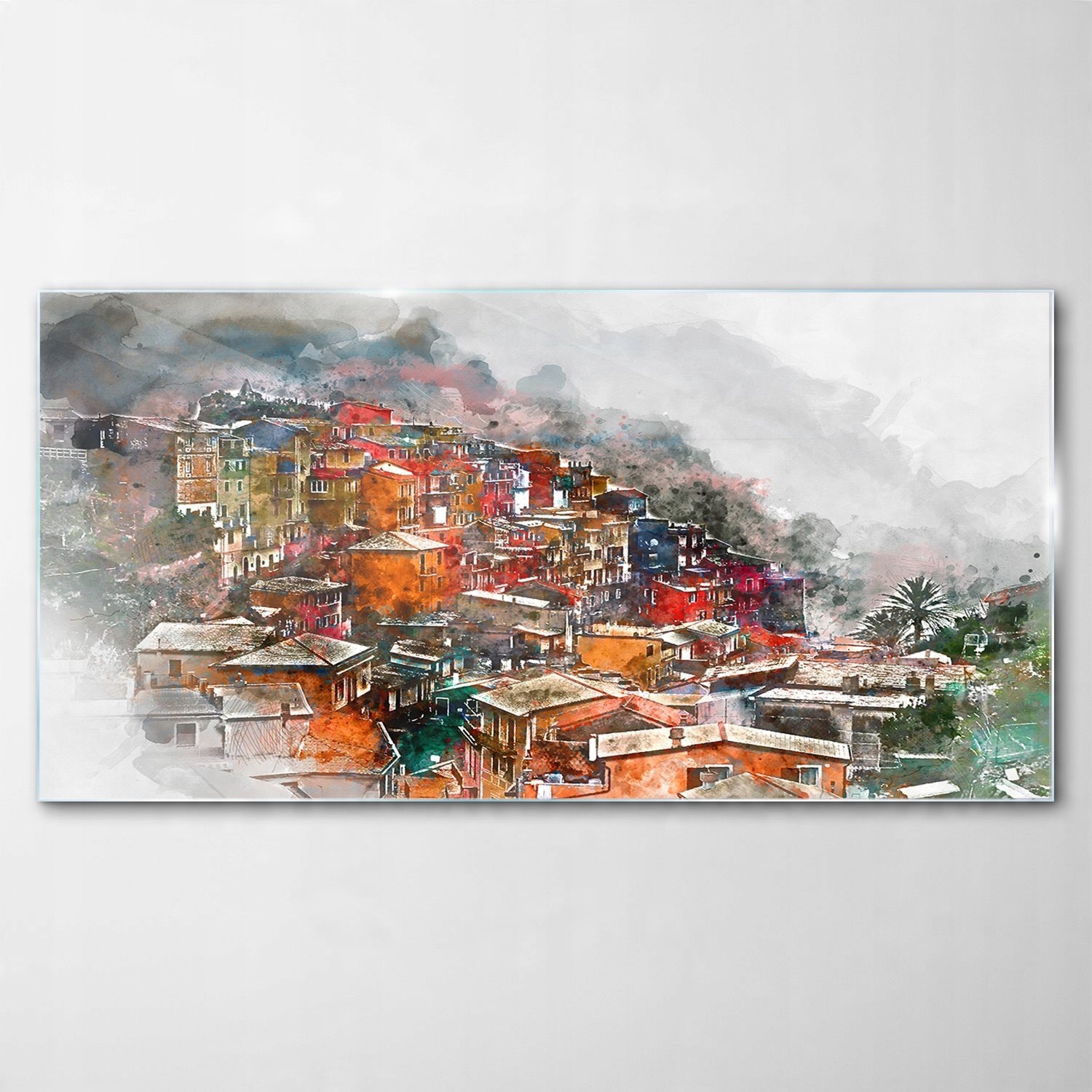 

Obraz na Szkle Dekor Manarola Wioska Miasto 140x70
