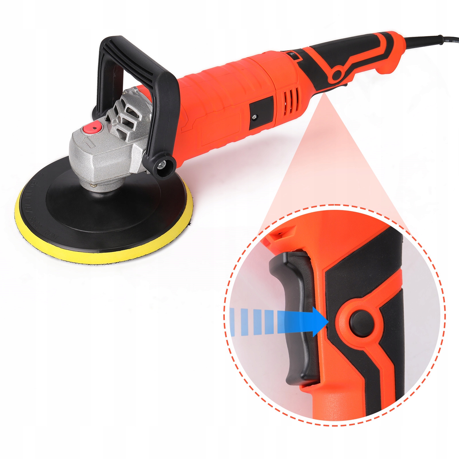 POLERKA SAMOCHODOWA PODLOG 180mm 1580W Brand other