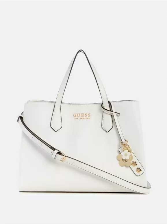 Guess dámská kabelka Jennice mléčná