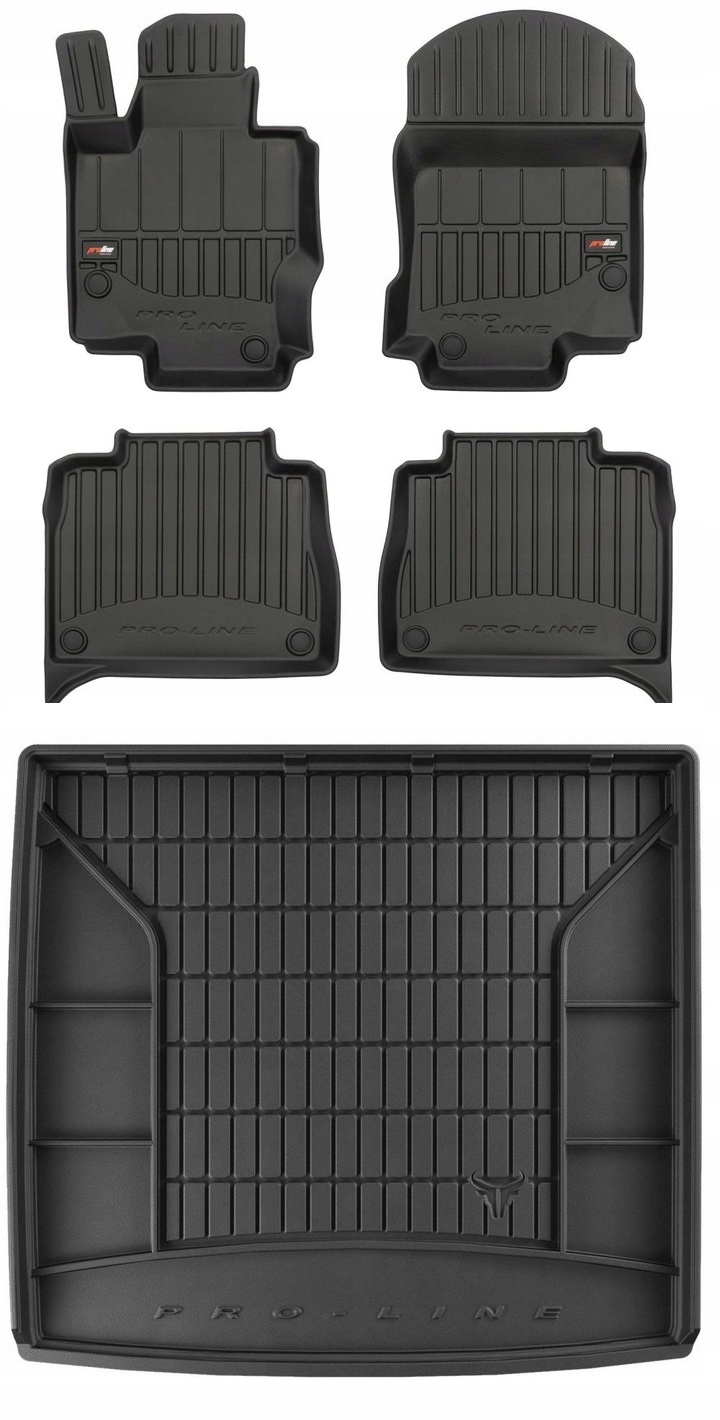 

Zestaw 3D Dywaniki gumowe i mata Mercedes Gle W167