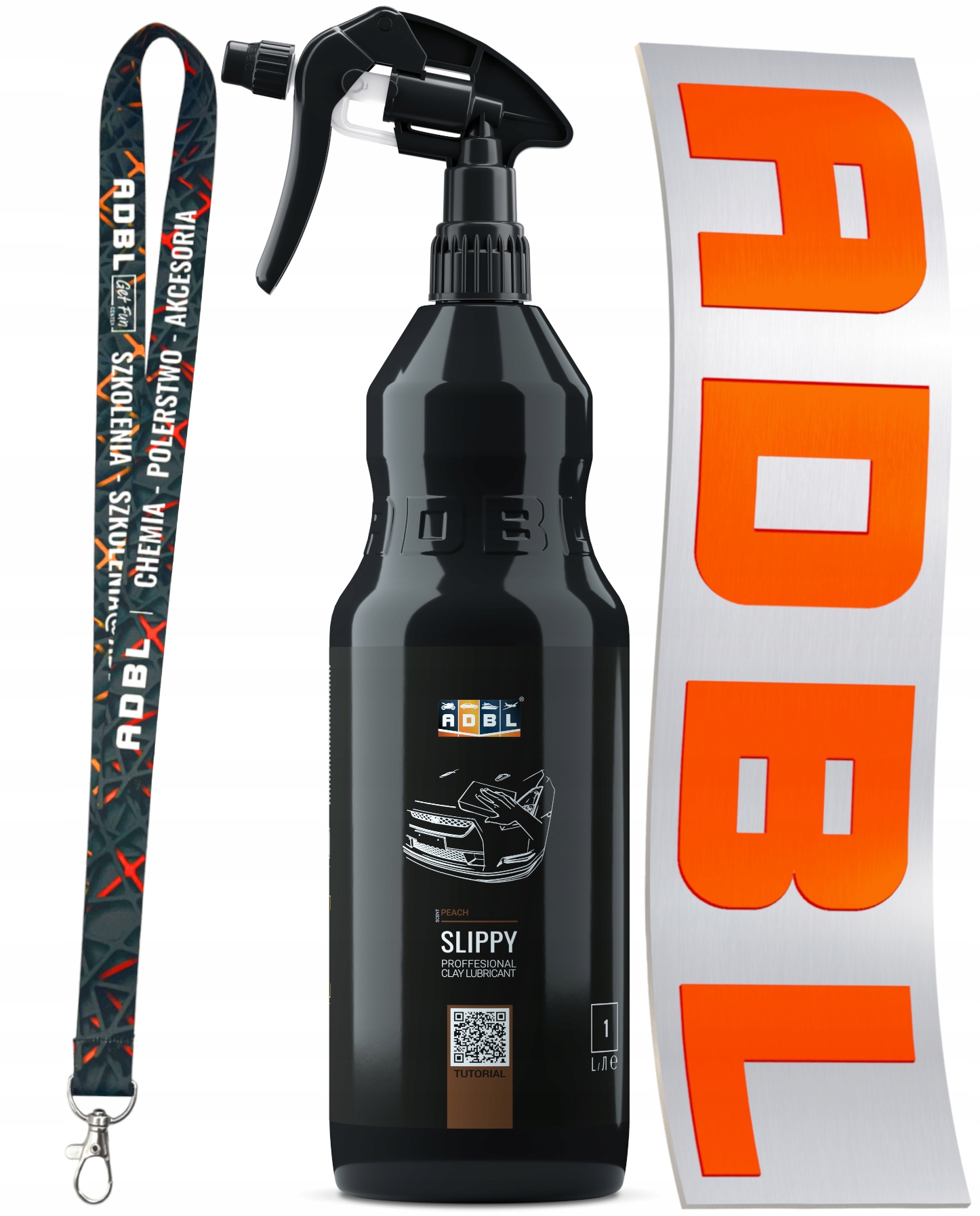 ADBL Slippy Lubrykant Do Glinkowania Poślizg Oczyszczanie Lakieru Auta 1L