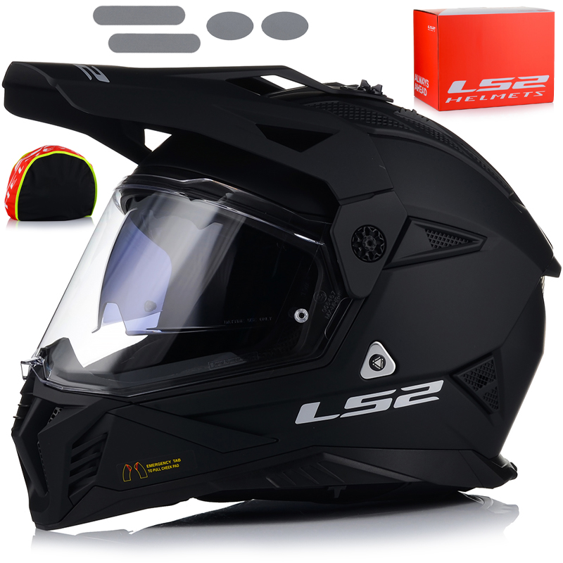 Motocyklová Prilba LS2 MX702 Pioneer Enduro Cross Štvorkolka Atv Sklo Blenda