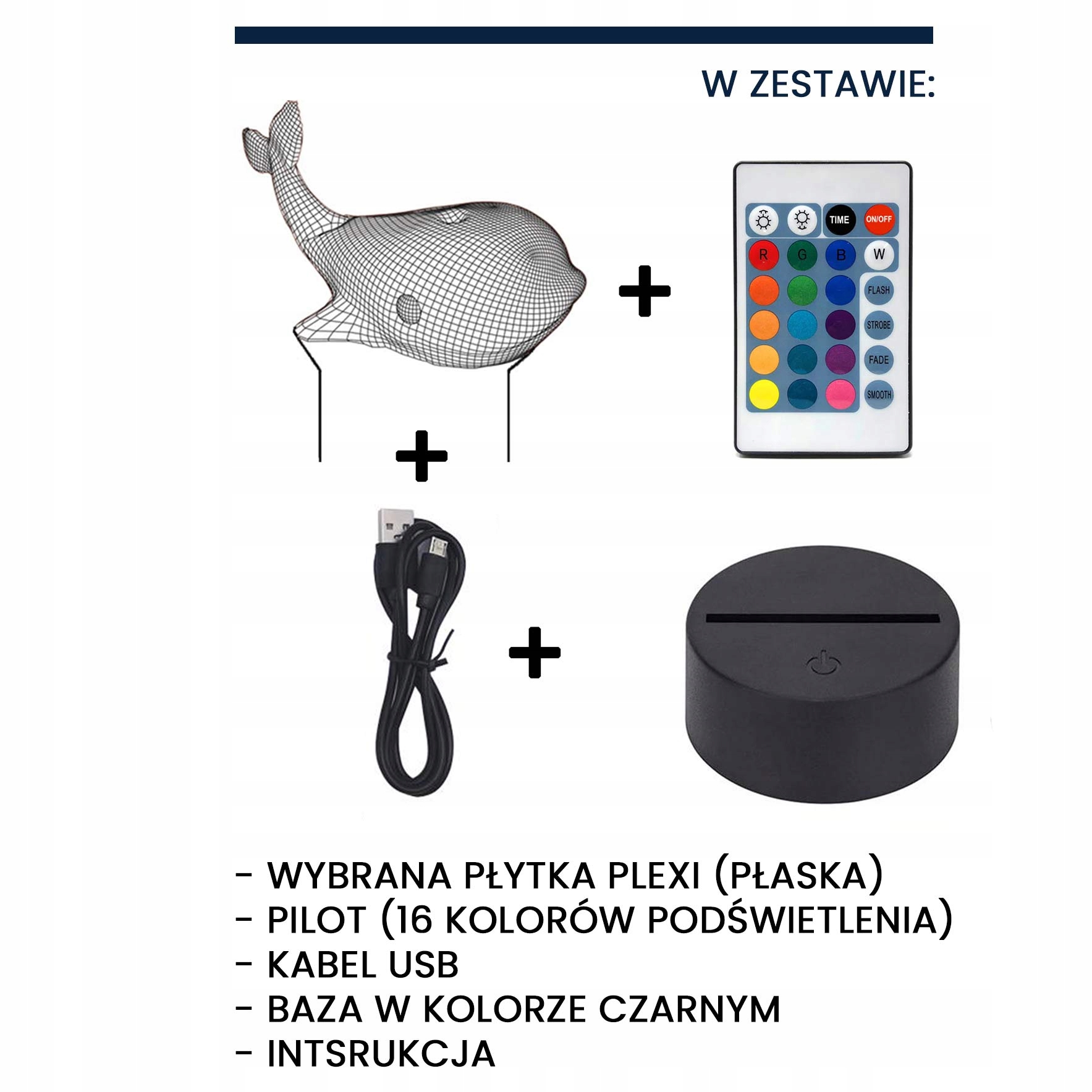 Lampka nocna FC Barcelona 3D LAMP LED Zasilanie bateryjne sieciowe