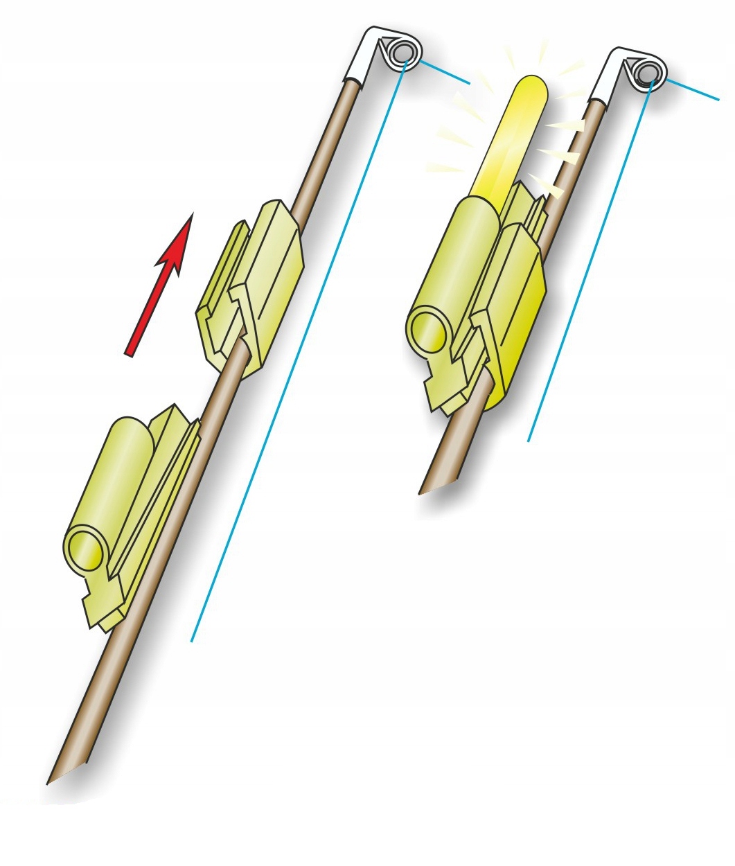

Uchwyt do świetlika na szczytówkę 1,2-2,3mm B