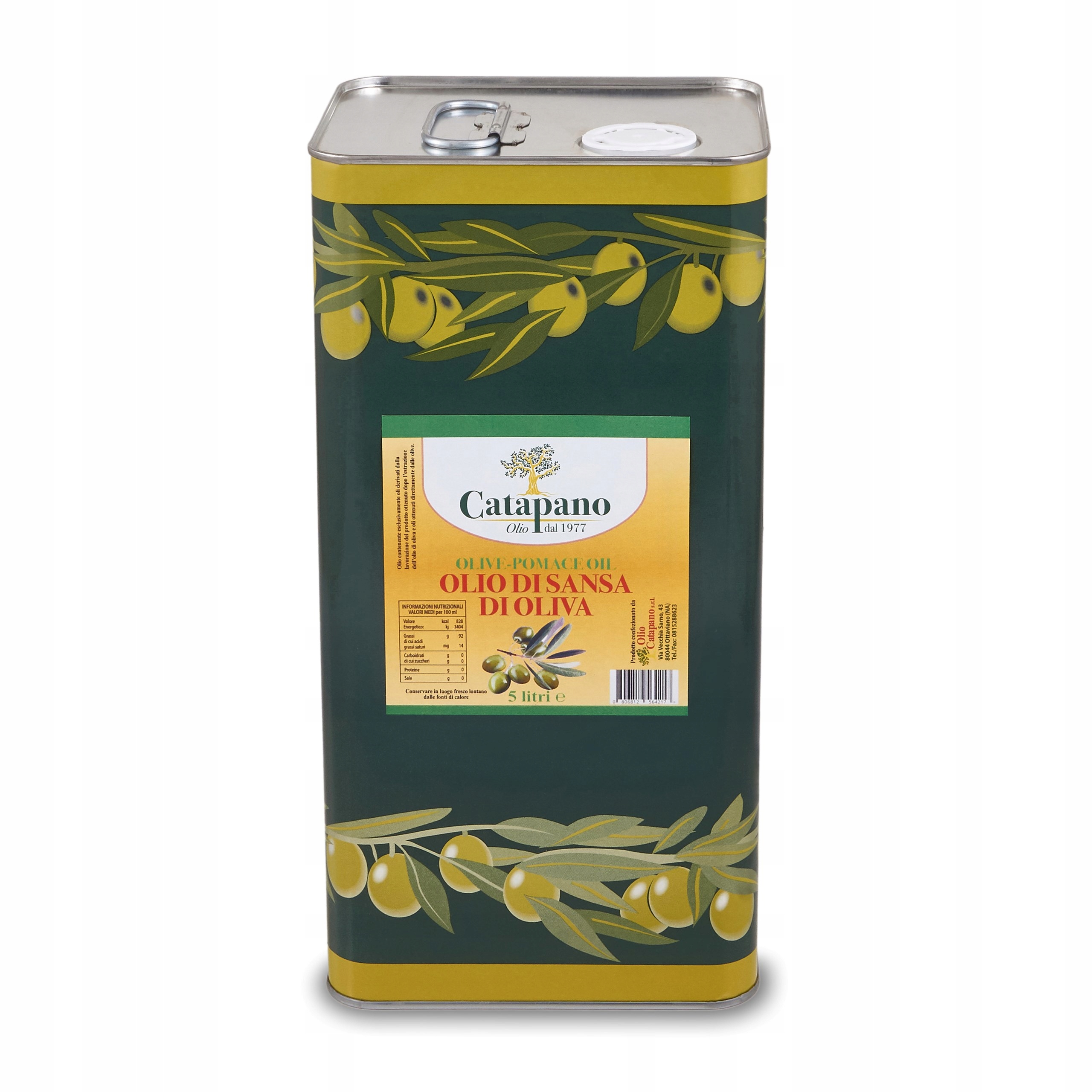 Oliwa Włoska Sansa 5l Najlepsza do smażenia