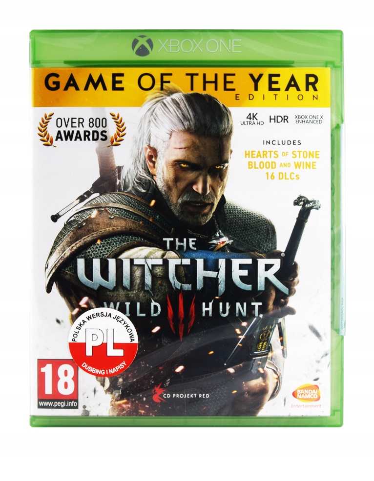 

Wiedźmin 3 Dziki Gon Goty Xbox Series X+ One Płyta