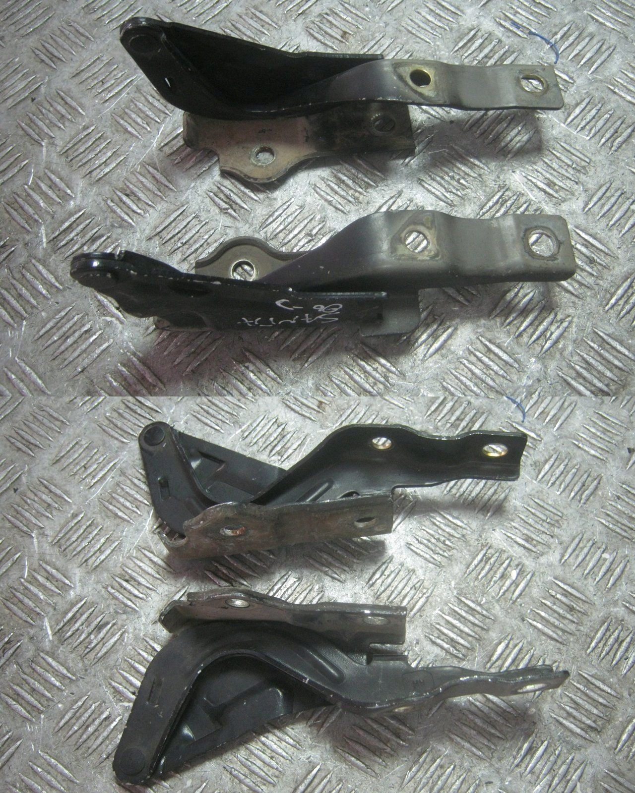 bonnet hinges right left Hyundai Santa Fe II 06-10