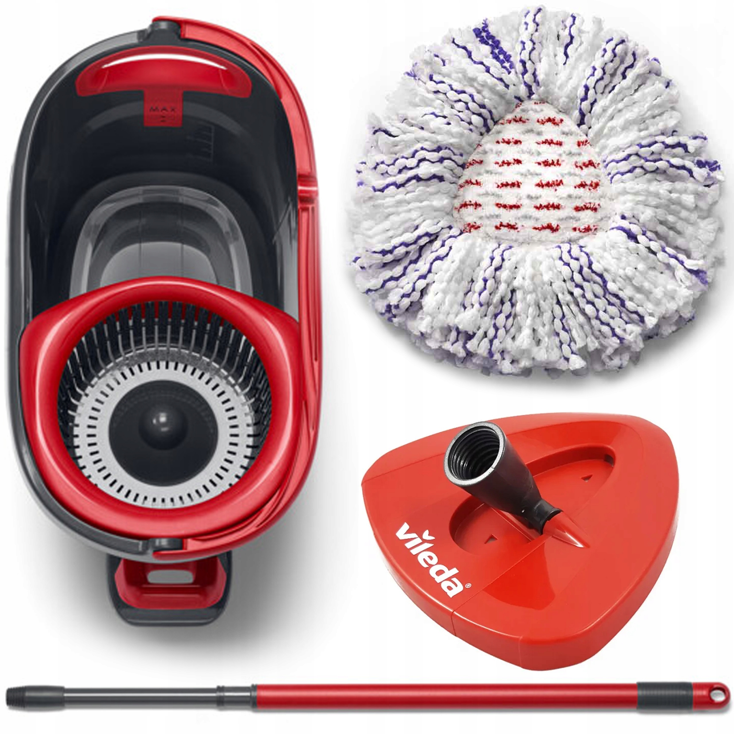 Levně Vileda Rotační mop Turbo 3v1 Microfibre set