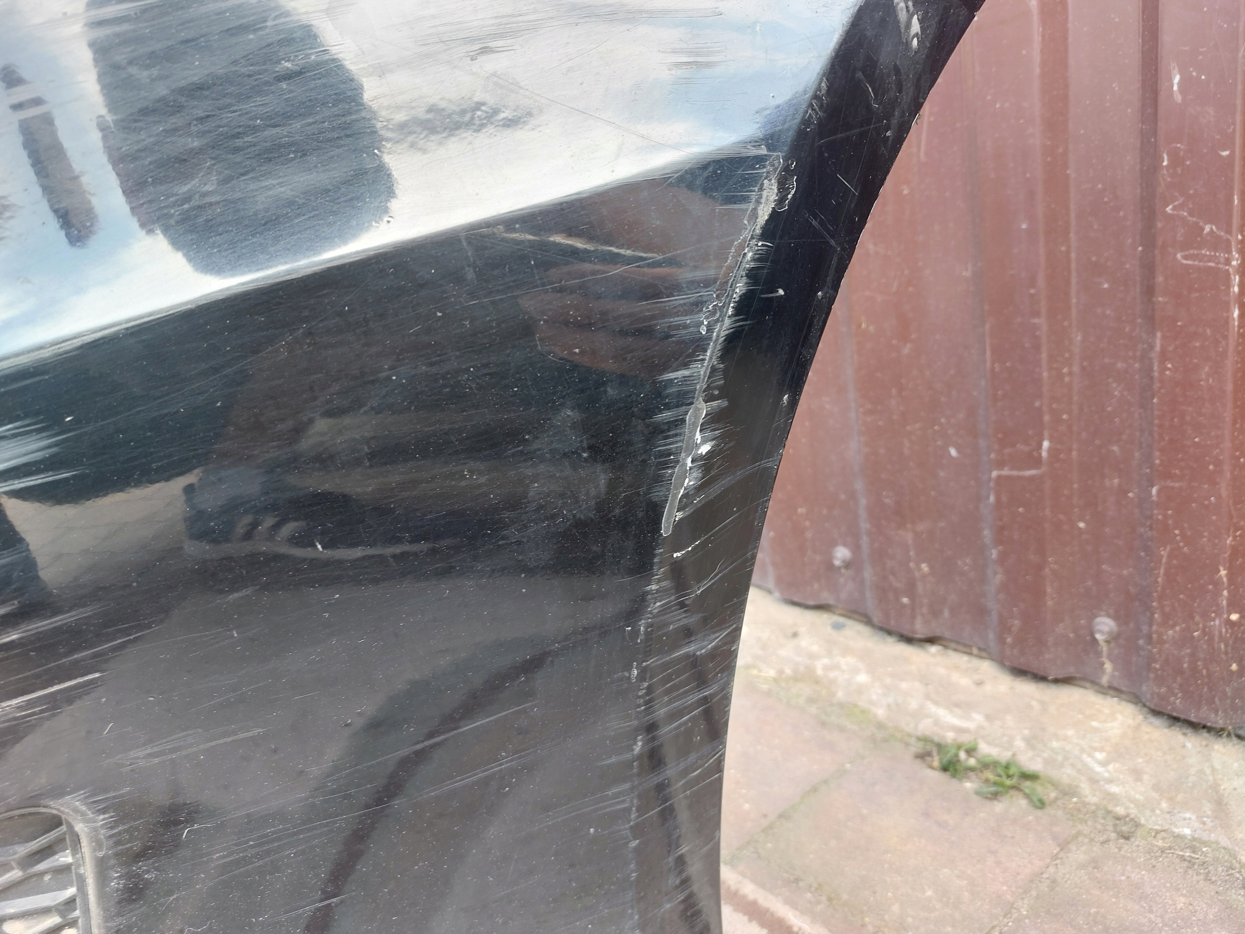 bumper front Seat Leon II lift 09-12 1P0807221M black