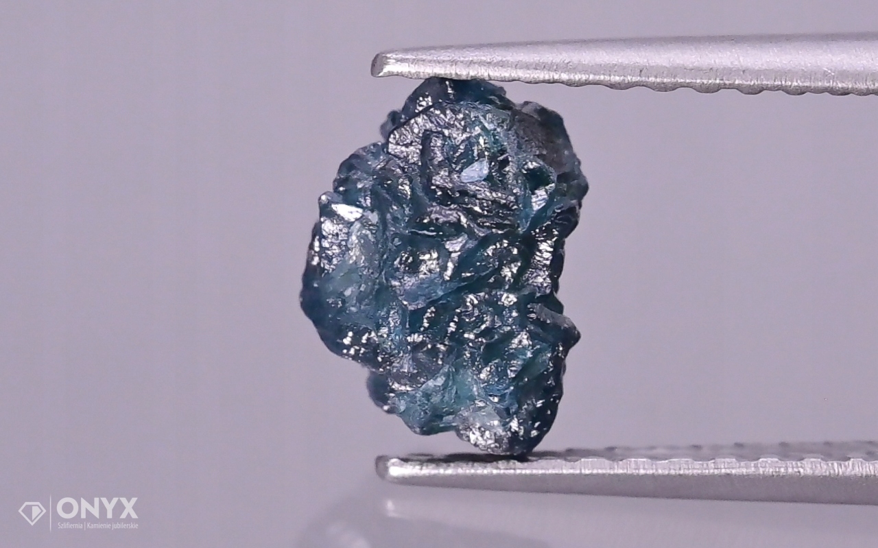 Diamant modrý hrudka 7,5x5,5 mm