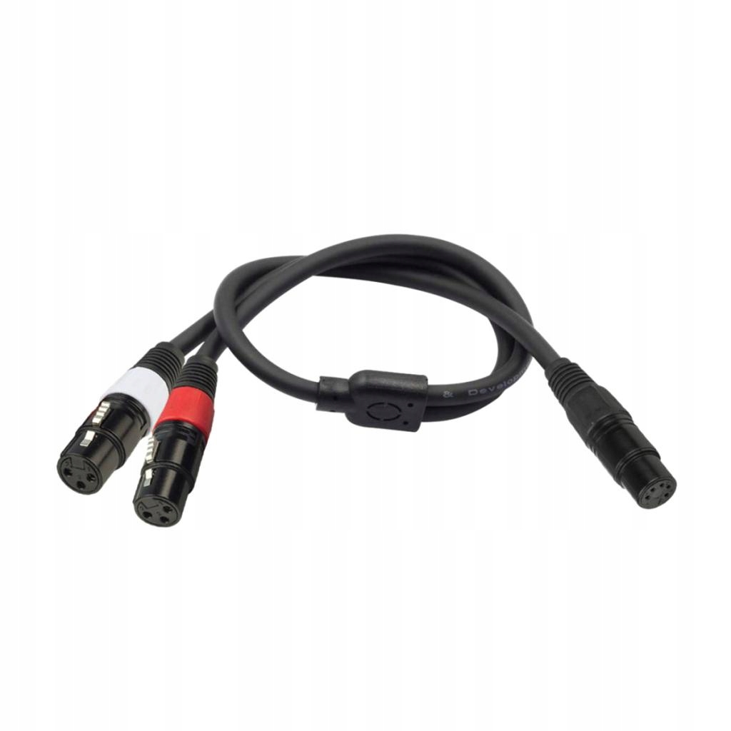 Kabel rozgałęźny XLR Kabel mikrofonowy 5-Pin