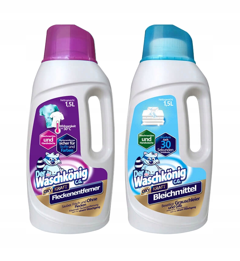 

Der Waschkonig Odplamiacz i Wybielacz 2x1500 ml
