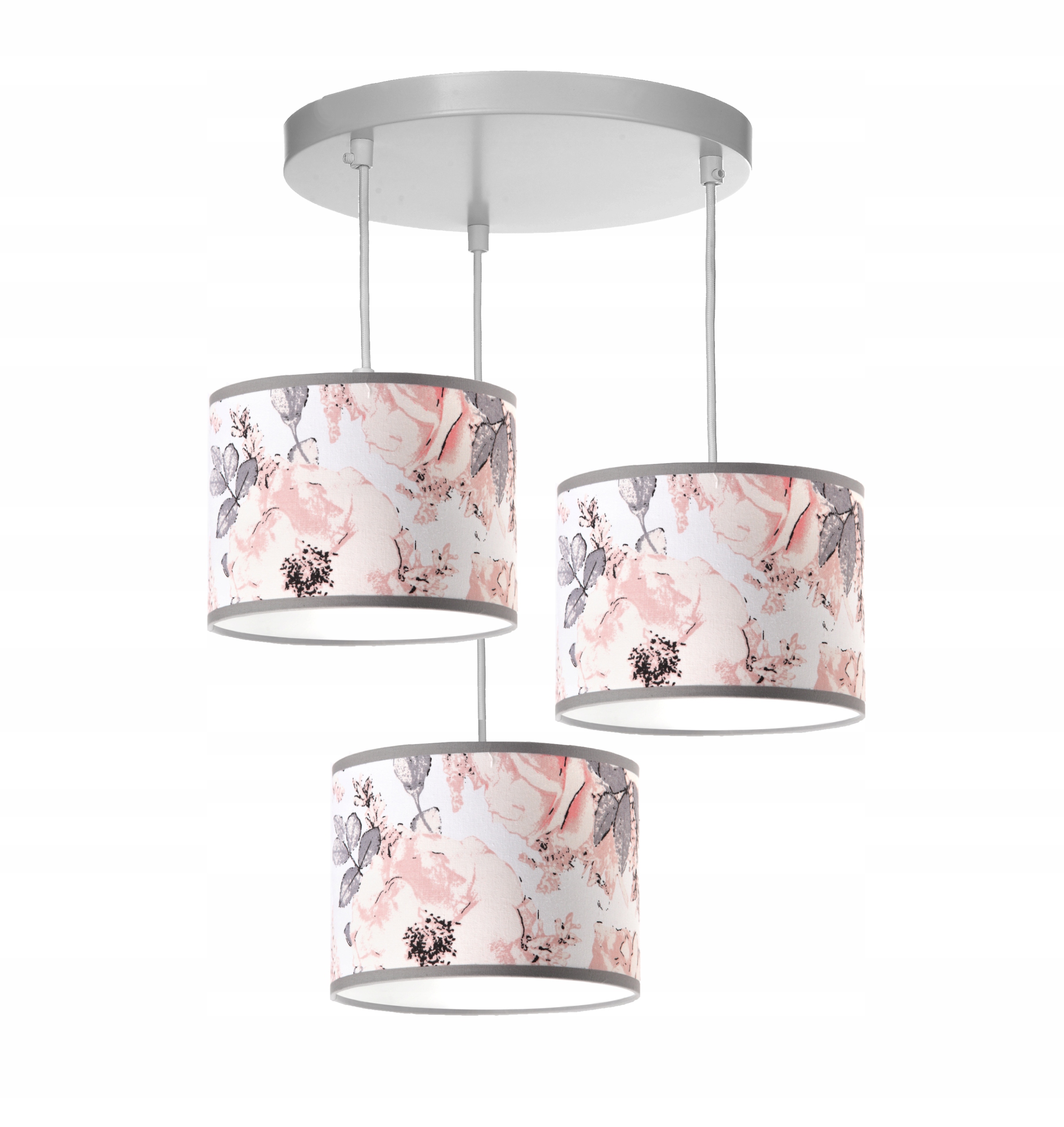 Závěsná stropní lampa Abažur Látka Různé vzory Barvy Led Edison E27
