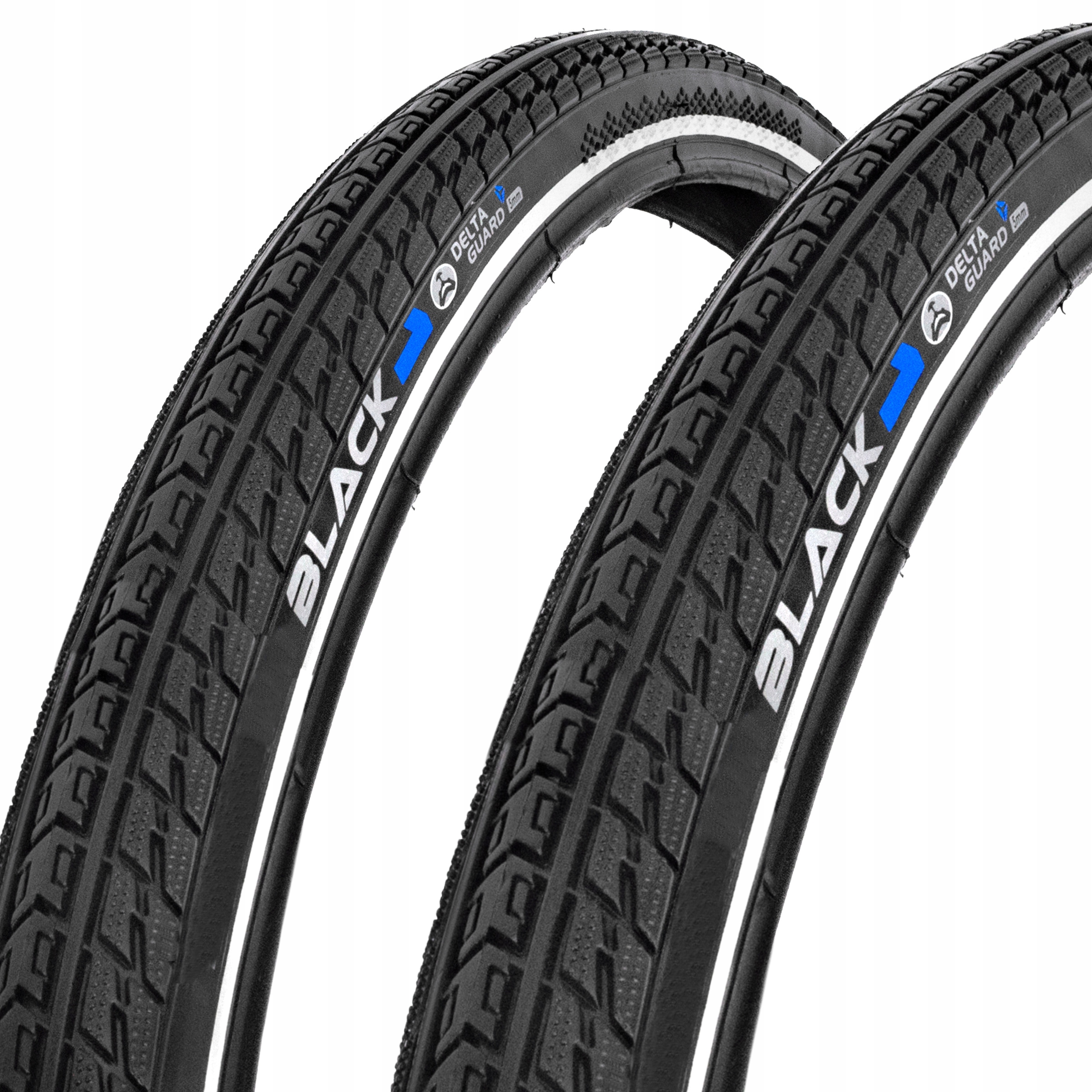 Komplet 2 sztuk opon do roweru Toro 26x1,75 47-559 Reflexite wkładka 5mm