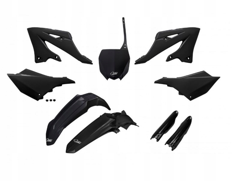 Sada Plastov Yamaha Yz 125 250 22-24 Farba Čierna