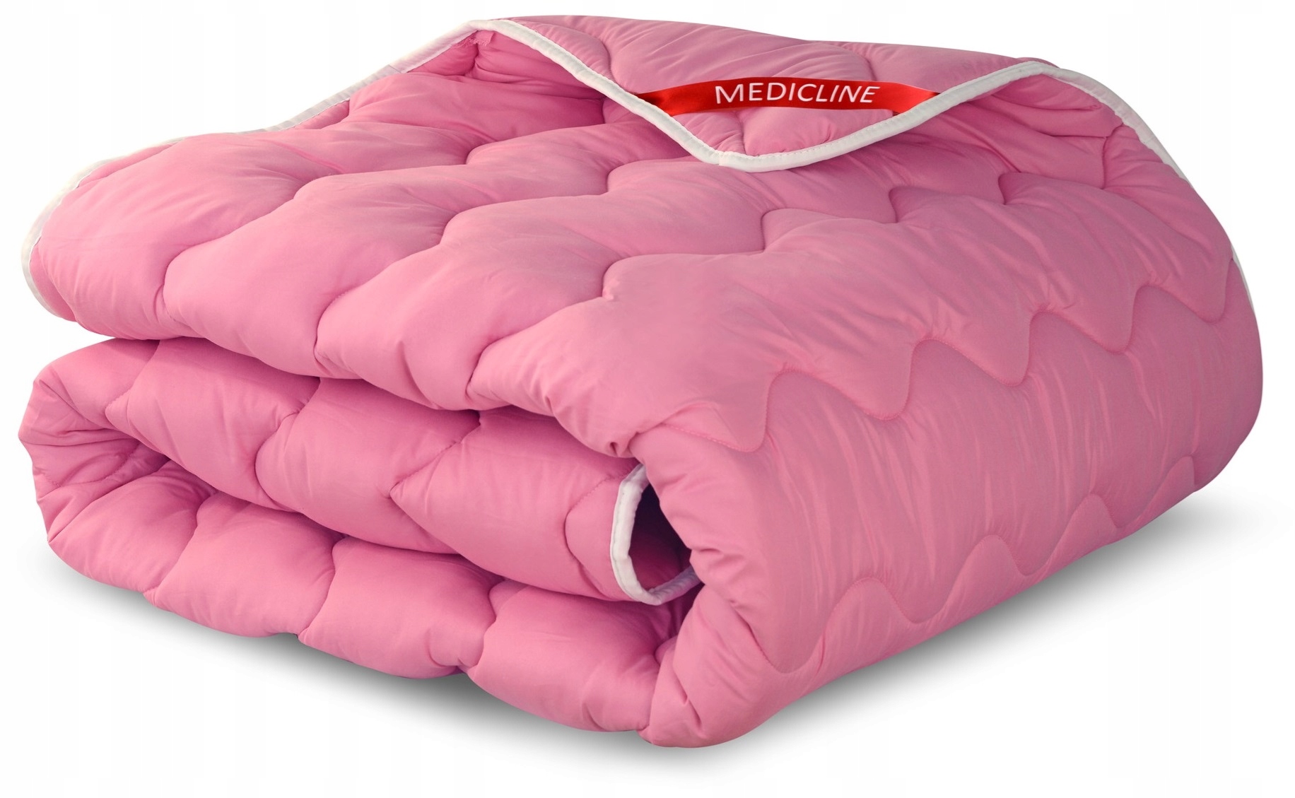 Přikrývka 140x200 celoroční antialergická růžová mikrovlákno teplý silikon