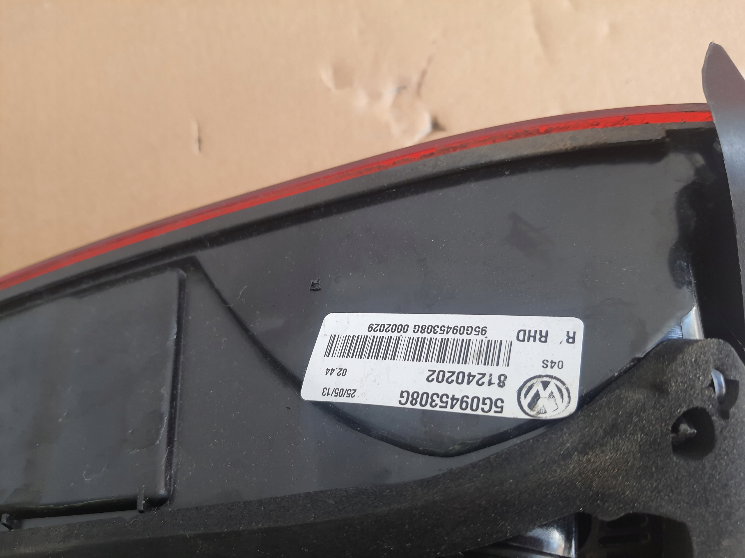 VOLKSWAGEN GOLF VII 12-16 light LED 5G0945208
