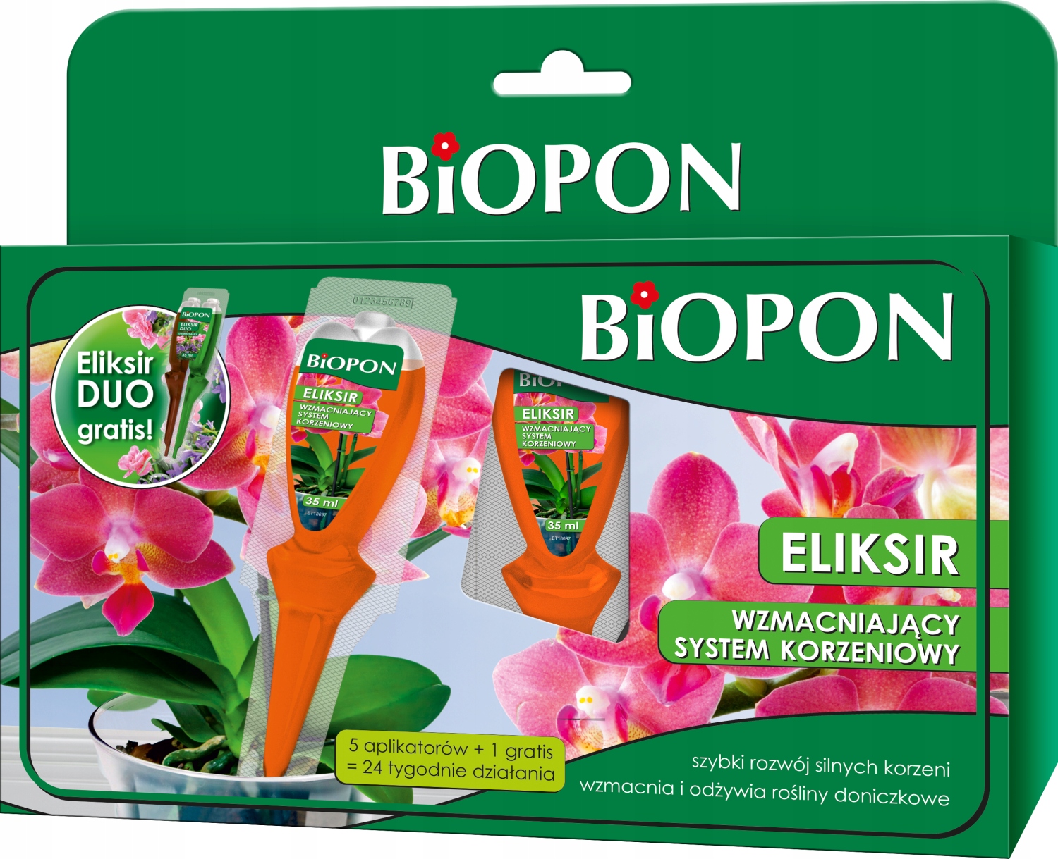 

Eliksir wzmac. system korzeniowy 5x 35ml Biopon