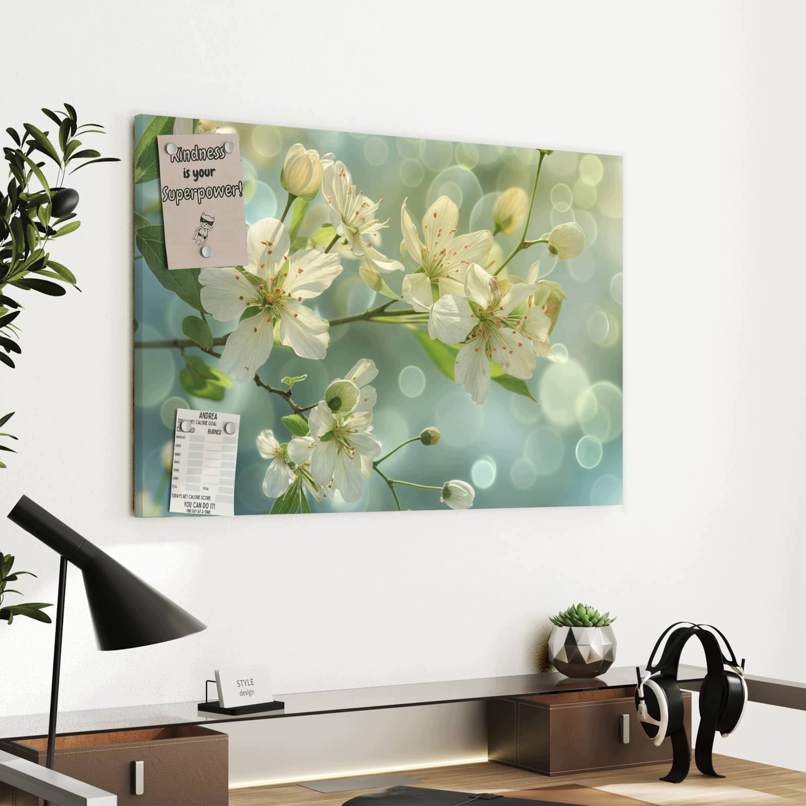 Magnetická tabule Przebudzenie wiosny 60 × 40 cm
