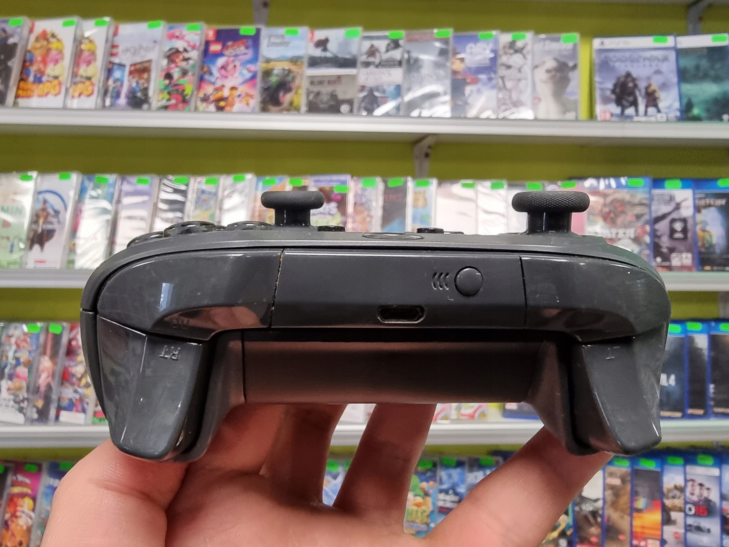 99. PAD KONTROLER XBOX ONE SERIES S X PC RECON TECH GUMOWANE GRIPY ORYGINAŁ Kolor szary