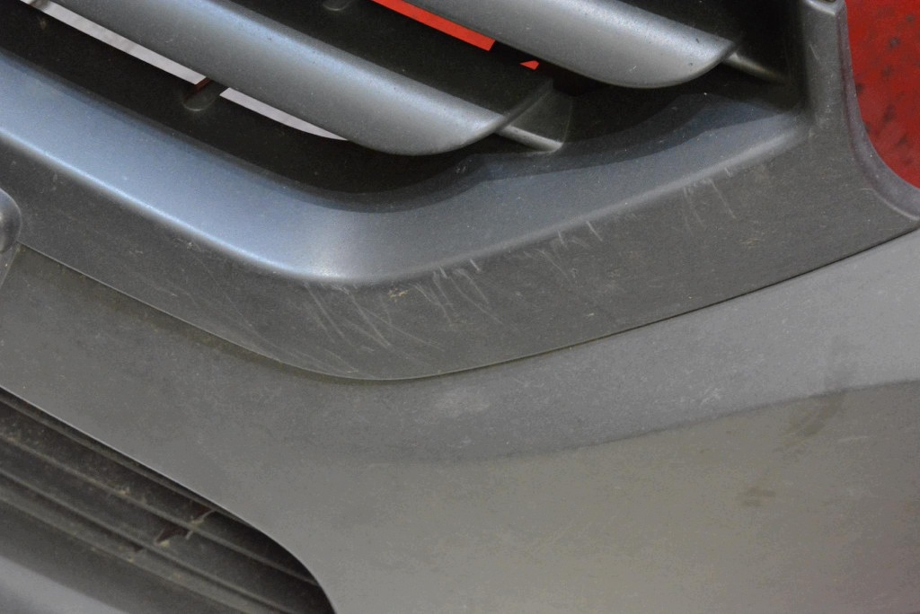 bumper front front black DACIA DOKKER 12-17