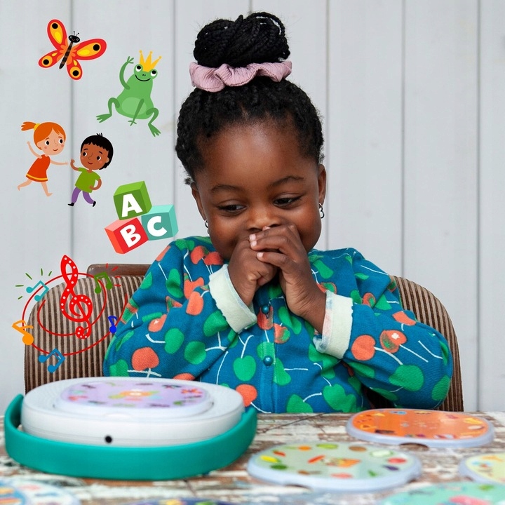 Timio Reader + 5 dysków | Słuchanie historii, rymy | Ucz się liczb Marka inna