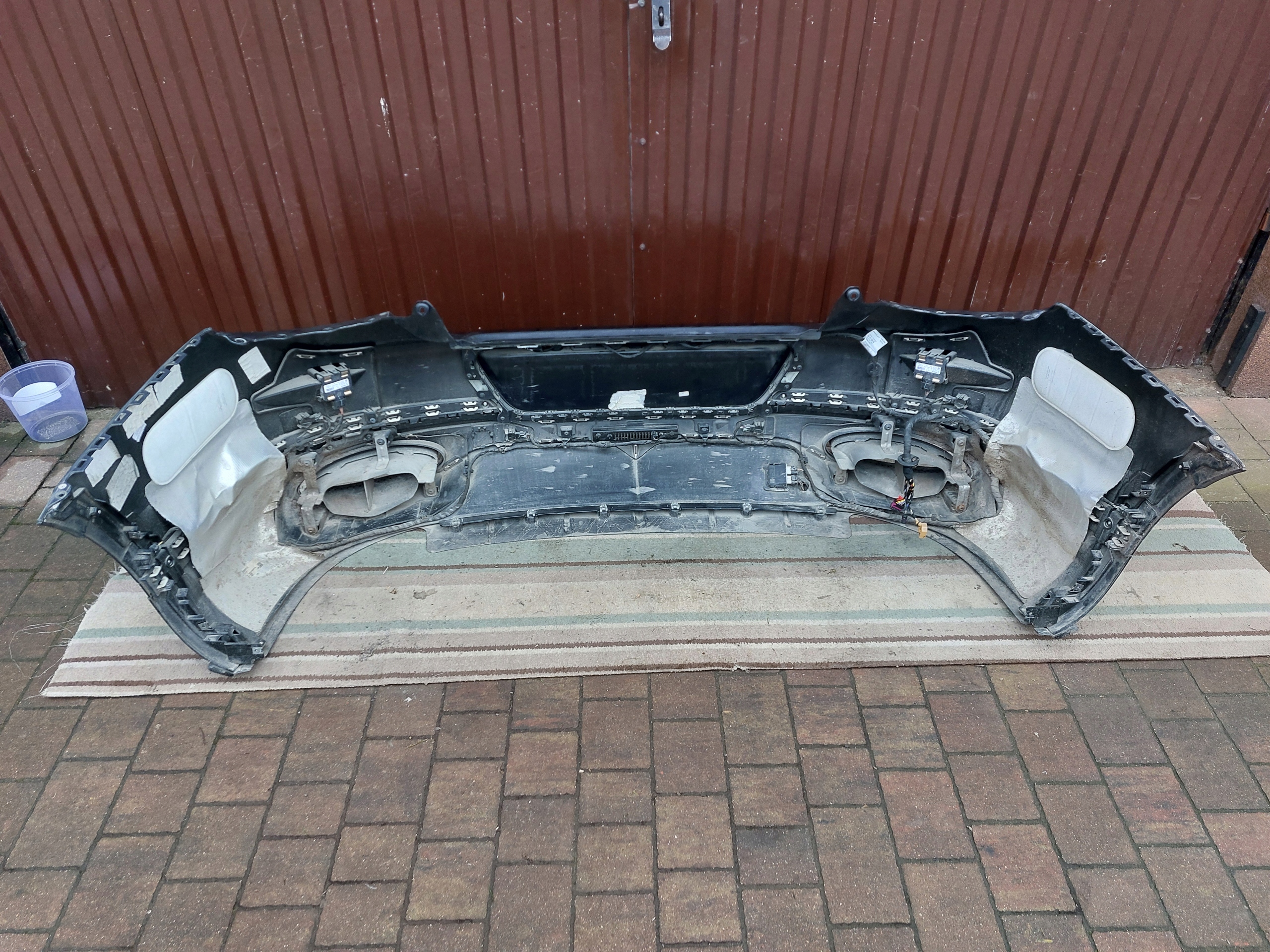 bumper rear part BENTLEY CONTINENTAL GT SPEED 21R Anthracite GREY Metallic