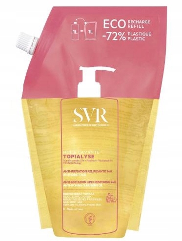 SVR Topialyse Olejek do mycia do skóry wrażliwej i suchej 1000 ml