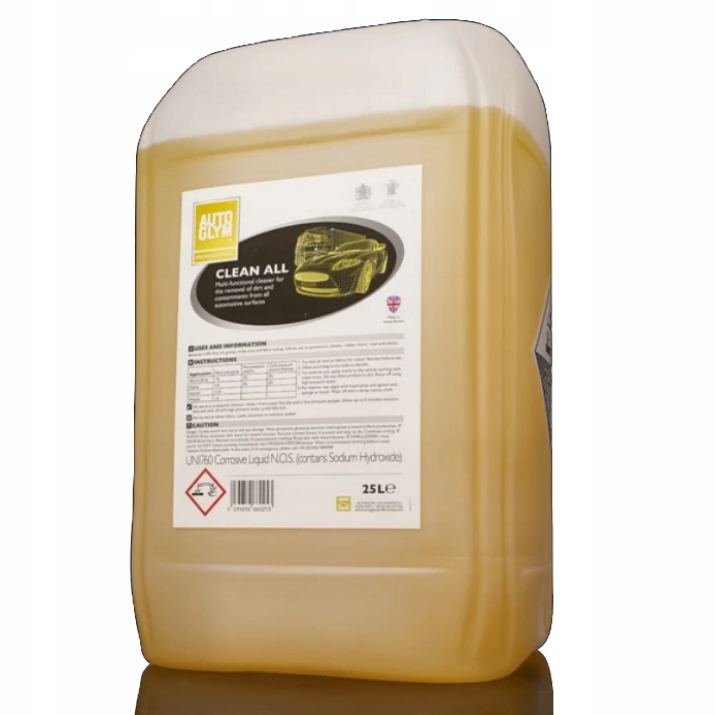 Autoglym Clean All 25L vysoko koncentrovaný univerzálny čistiaci prostriedok Apc