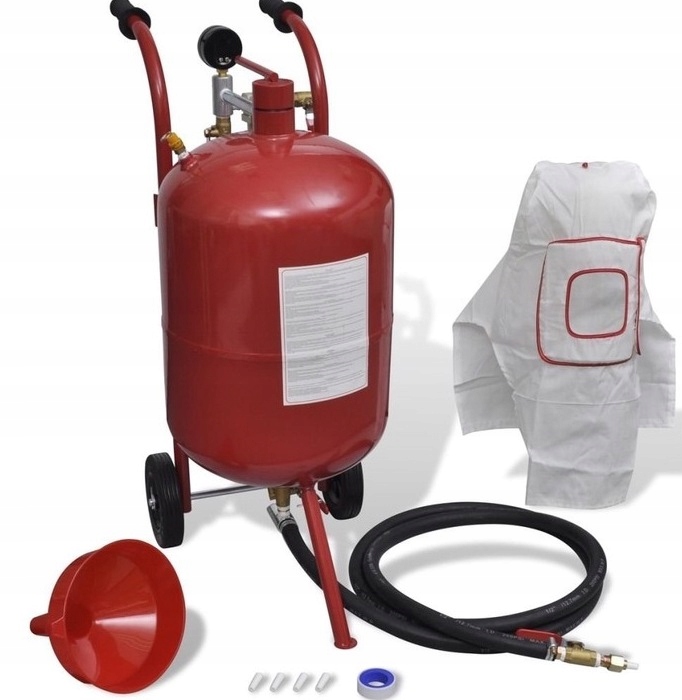 Сифонный пескоструйный аппарат AppTech 38 л