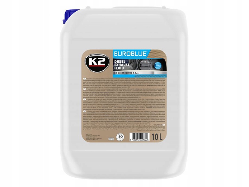 Жидкость AdBlue K2 EB10 10 л K2 EB10