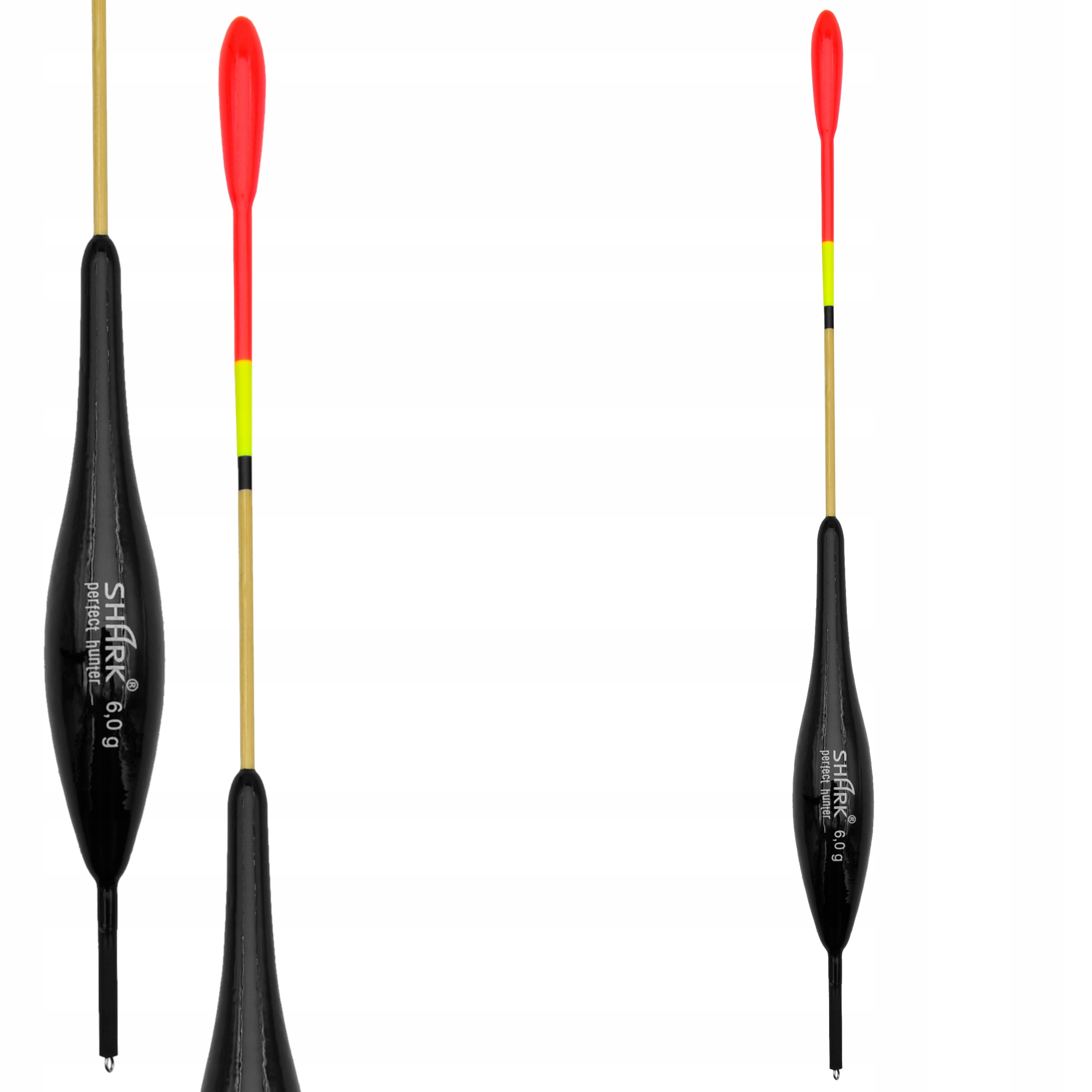 Spławik Przelotowy z Balsy Shark Perfekt Hunter 6 g 22,5 cm