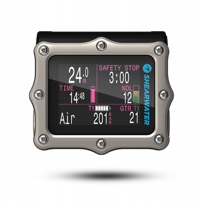 Komputer nurkowy Perdix 2 Titanium - Shearwater