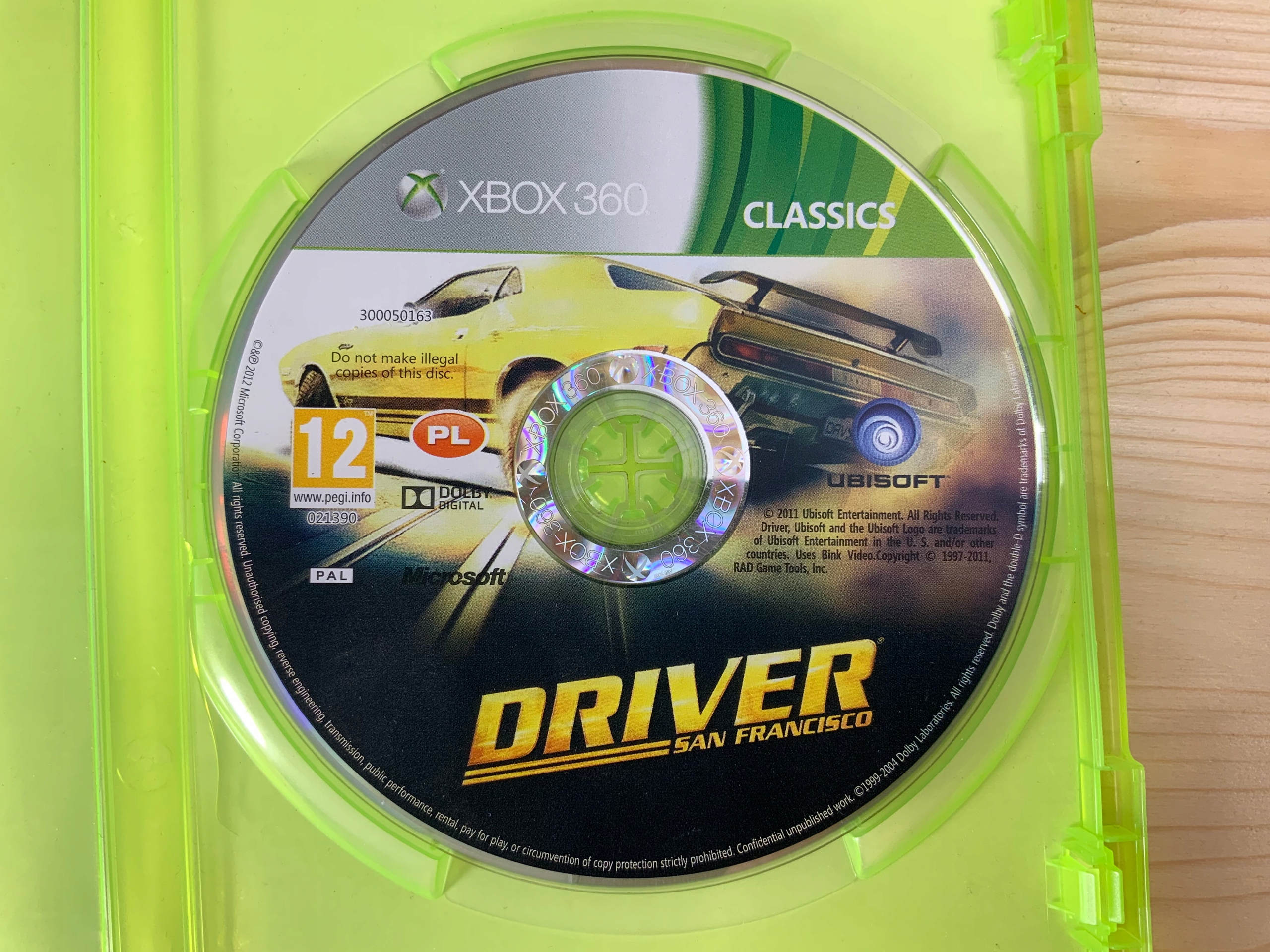 DRIVER SAN FRANCISCO płyta bdb PL XBOX 360 EAN (GTIN) 3307215673218