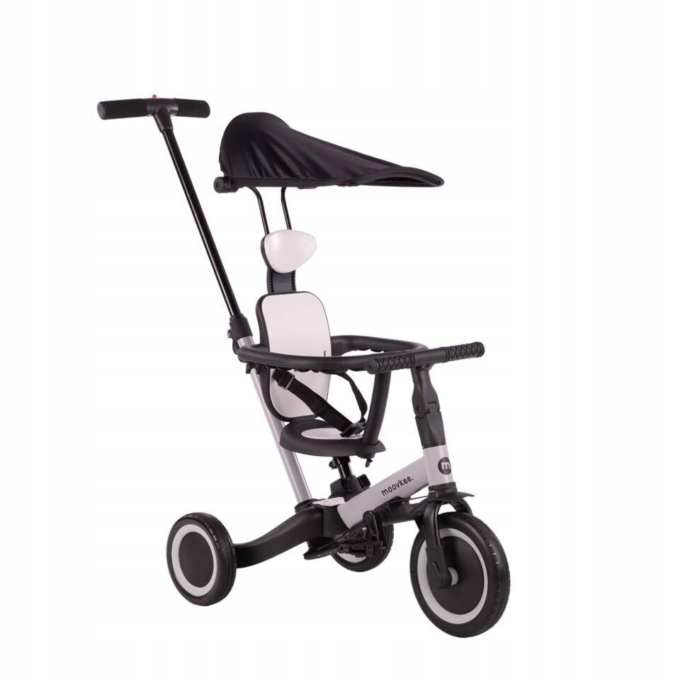 58938 Rower Rowerek Trójkołowy Biegowy 6w1 Moovkee Pro daszek Prowadnik