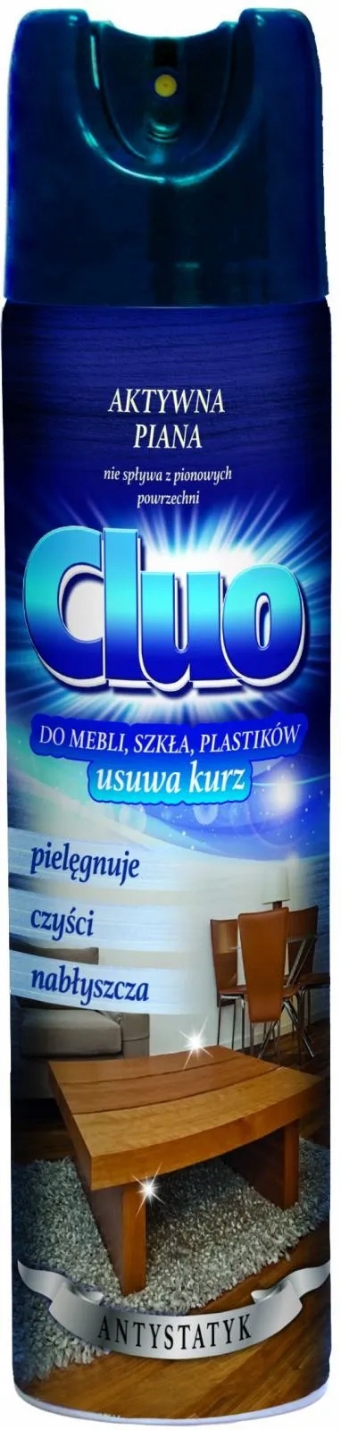 

Cluo Środek do pielęgnacji mebli Akt. Piana, 300ml