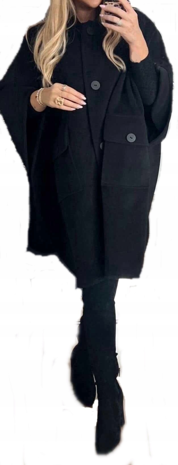 kabát pončo bunda By O La La 42 XL