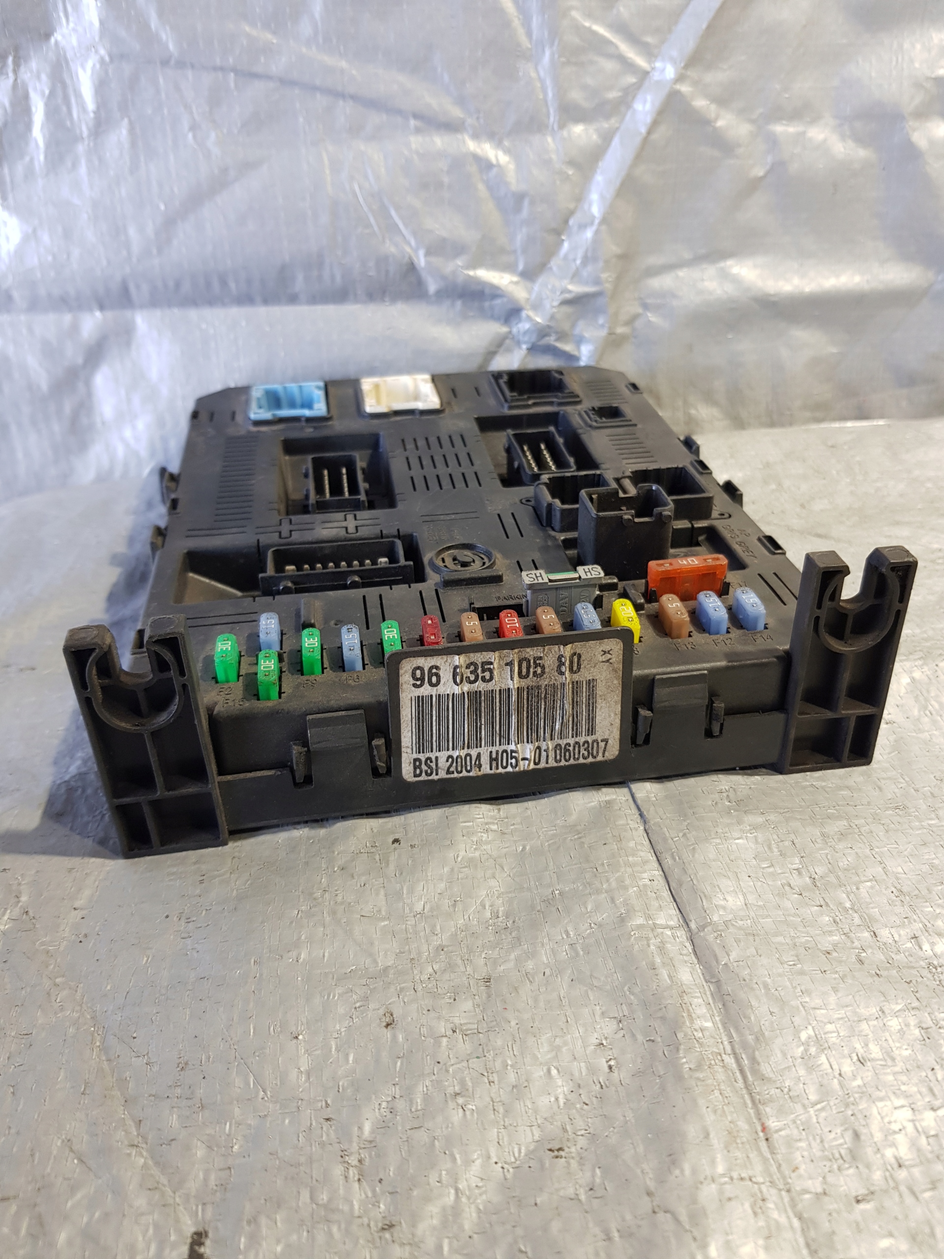 modulo BSI PEUGEOT 307 9663510580 281197321A