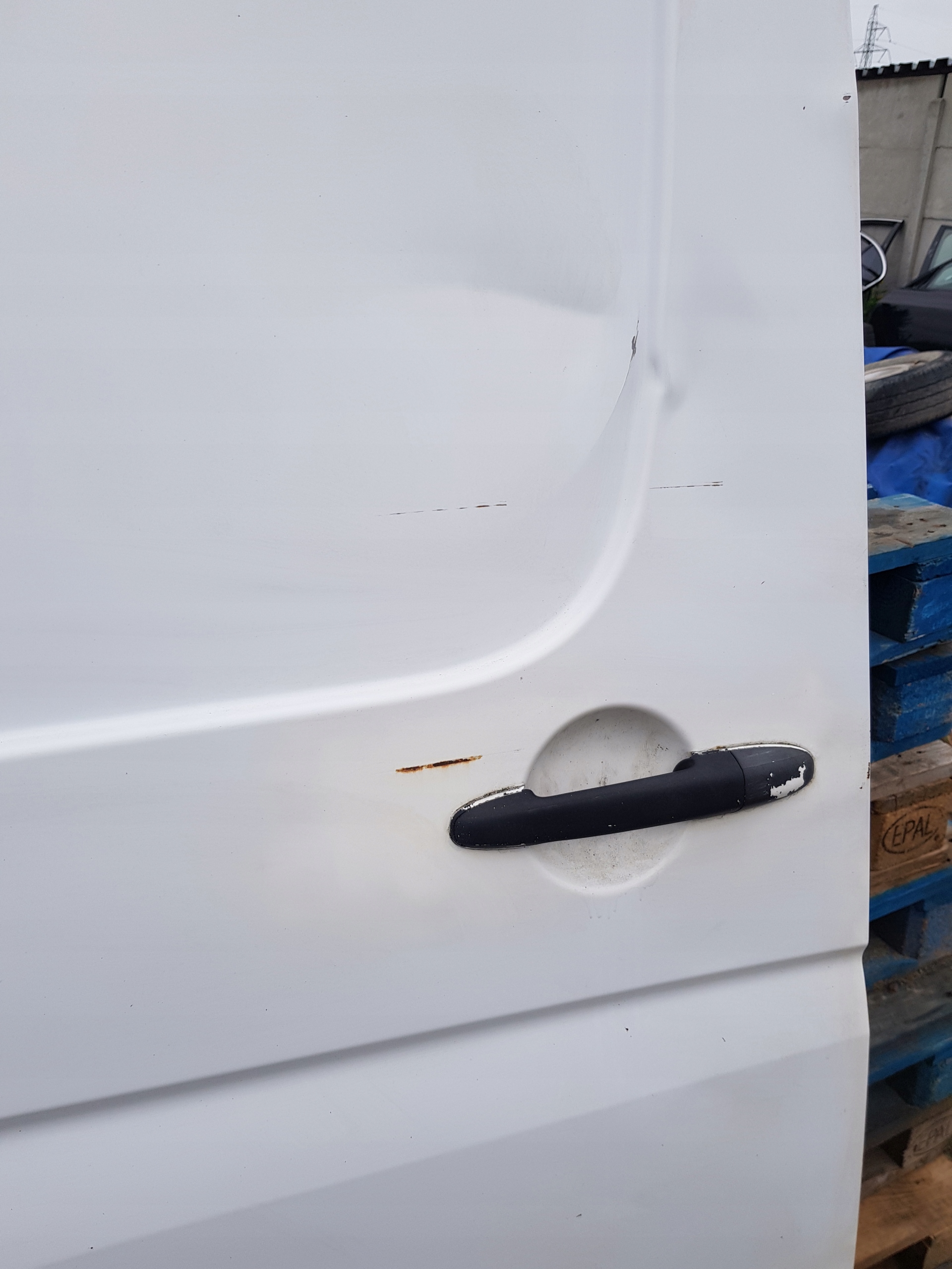 VW CRAFTER MERCEDES SPRINTER W906 door side sliding right EUROPA BIALE