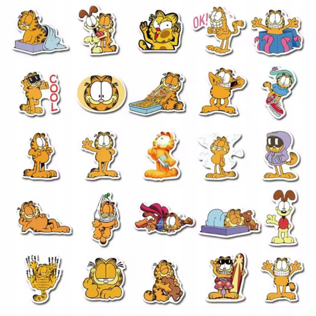 NAKLEJKI Garfield MIX 50 szt Producent Inna