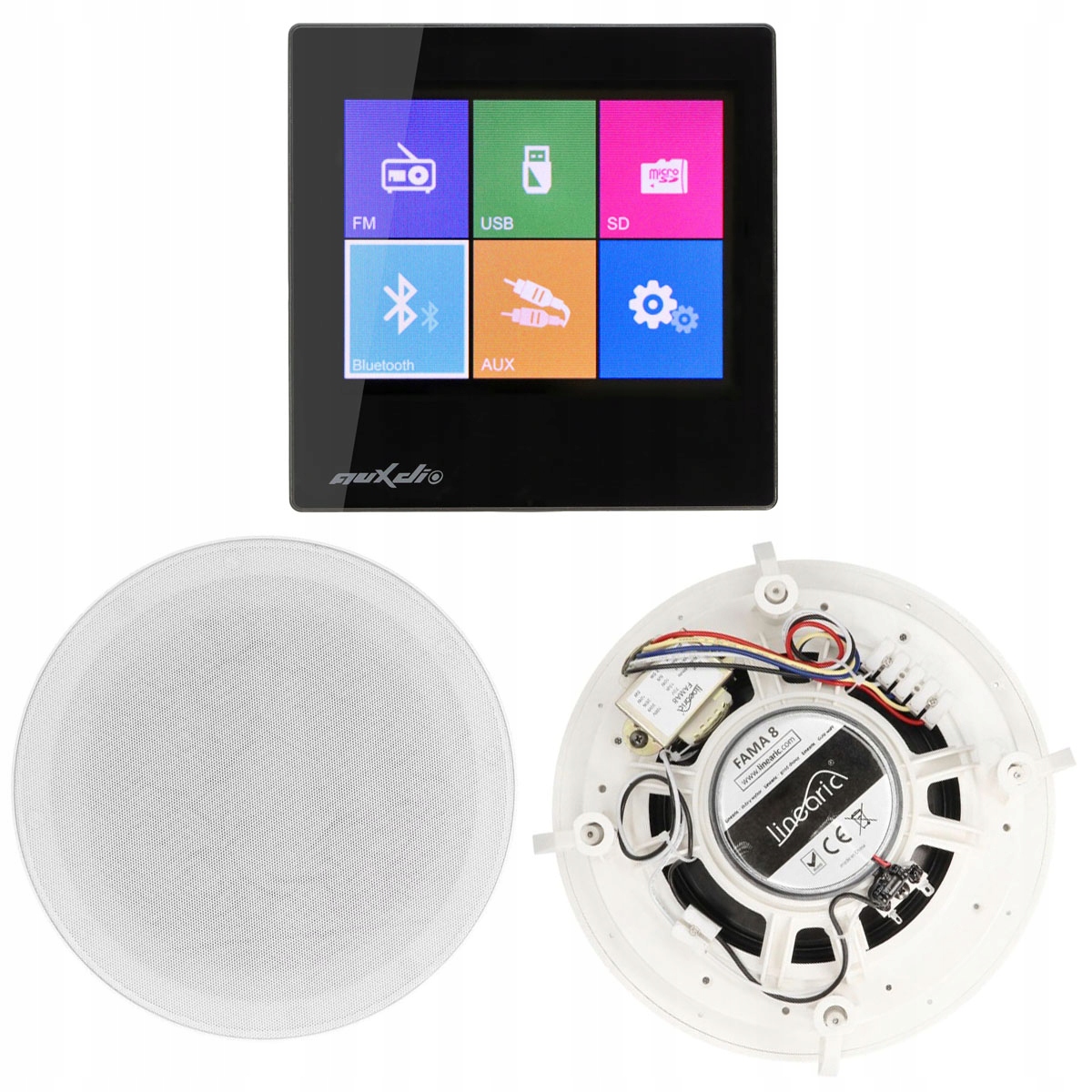 Dsppa Koupelnové Rádio S BLUETOOTH/SD/USB-MP3 zes1