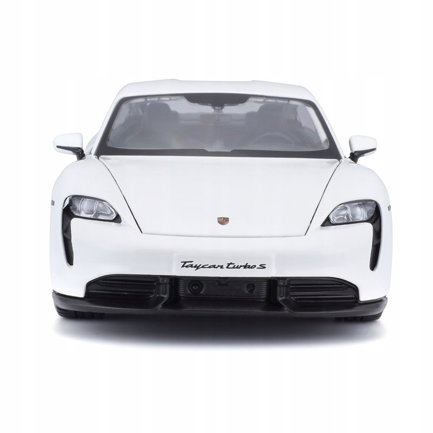 Porsche Taycan Turbo S biały 1:24 Bburago 18-21098 Kolor dominujący biel