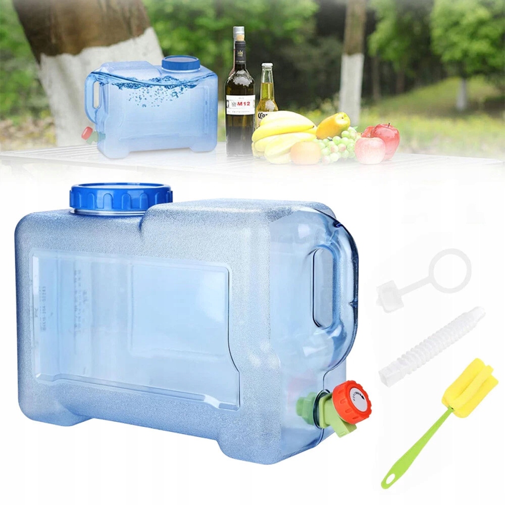 Kanister Z Kranikiem Zbiornik Baniak Na Wodę Pitną Napoje 18L Bańka