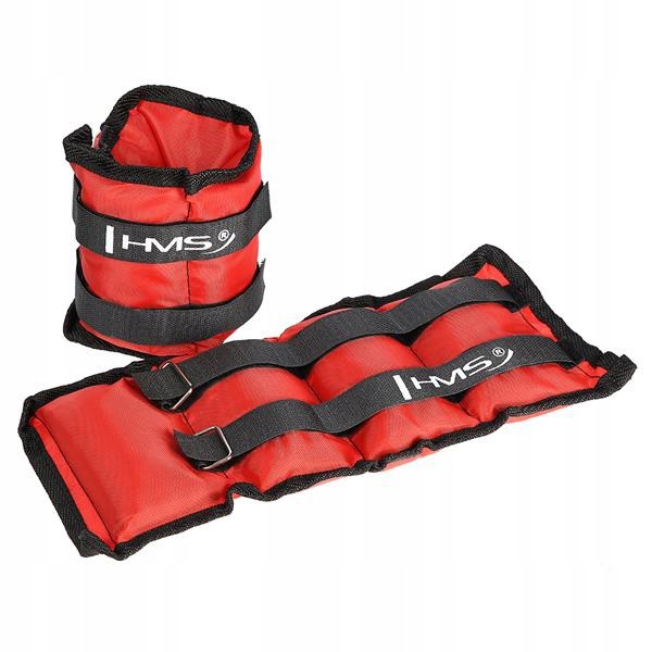 

Obciążenie Na Nogi Ręce Kostki 2x1,5kg Hms Red