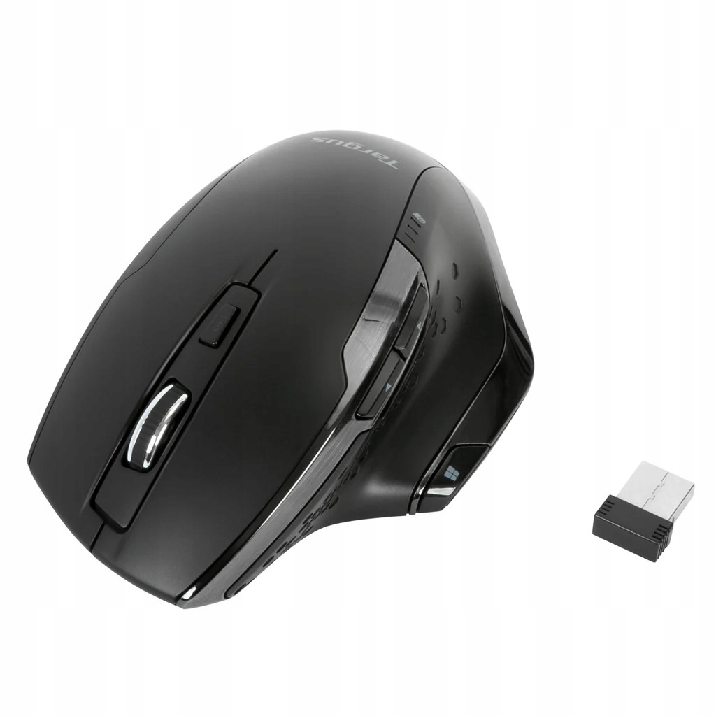 Targus Anti Microbial Ergonomic BlueTrace Mouse, Black Targus