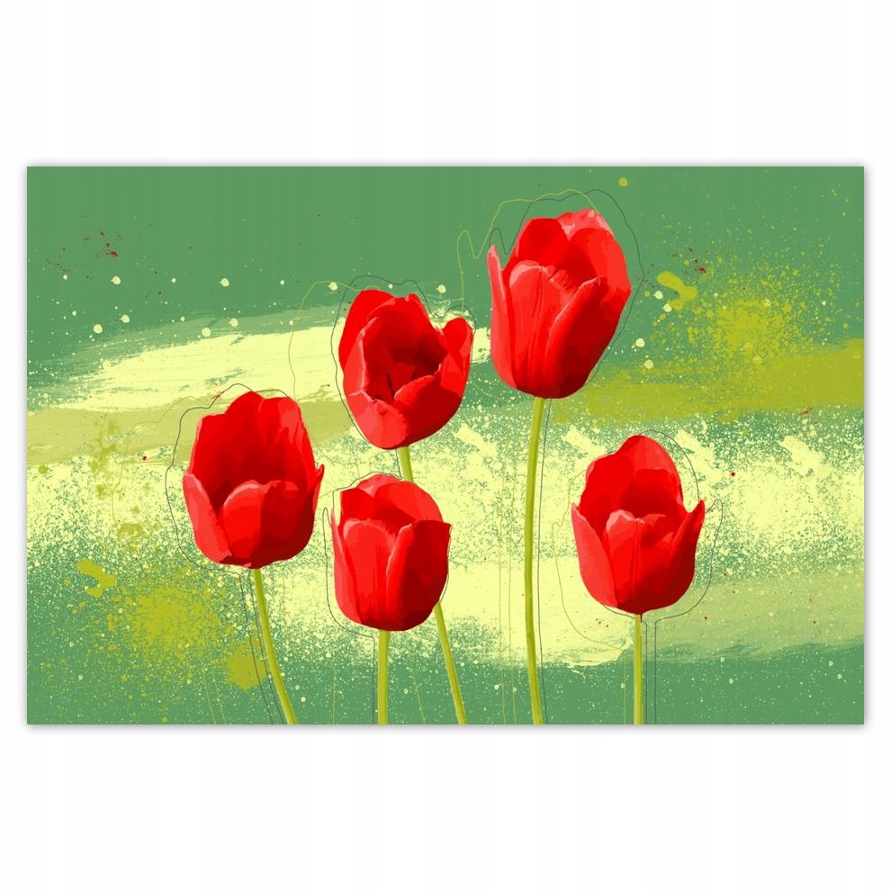 

Plakat 93x62 Sympatyczne kwiatki