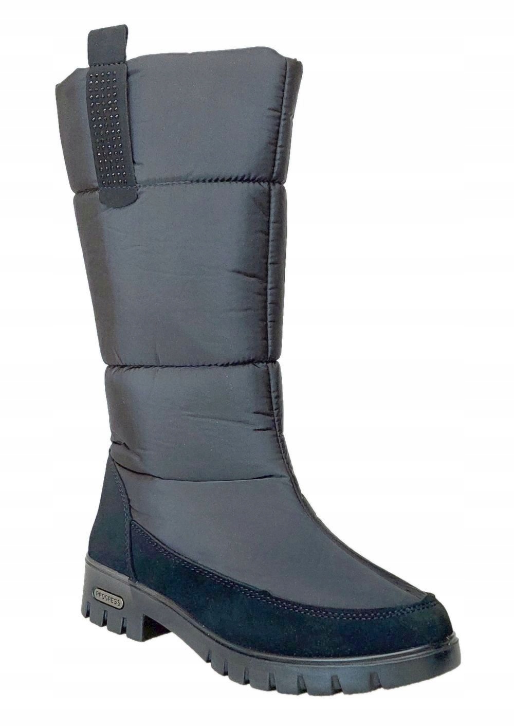 Dámské sněhové boty Progress PROGJ-22-136 černé 38