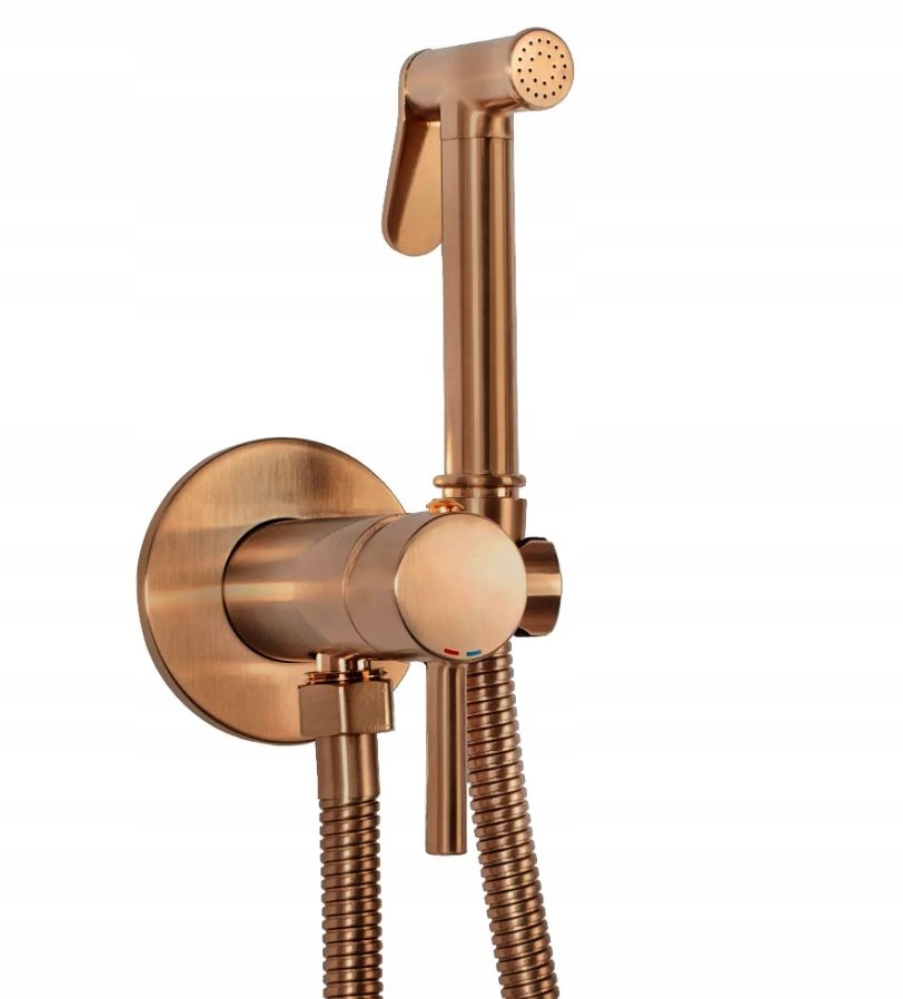 Bidetová Batéria Pod Omietku Loop Lungo Meď Poctivo Rea