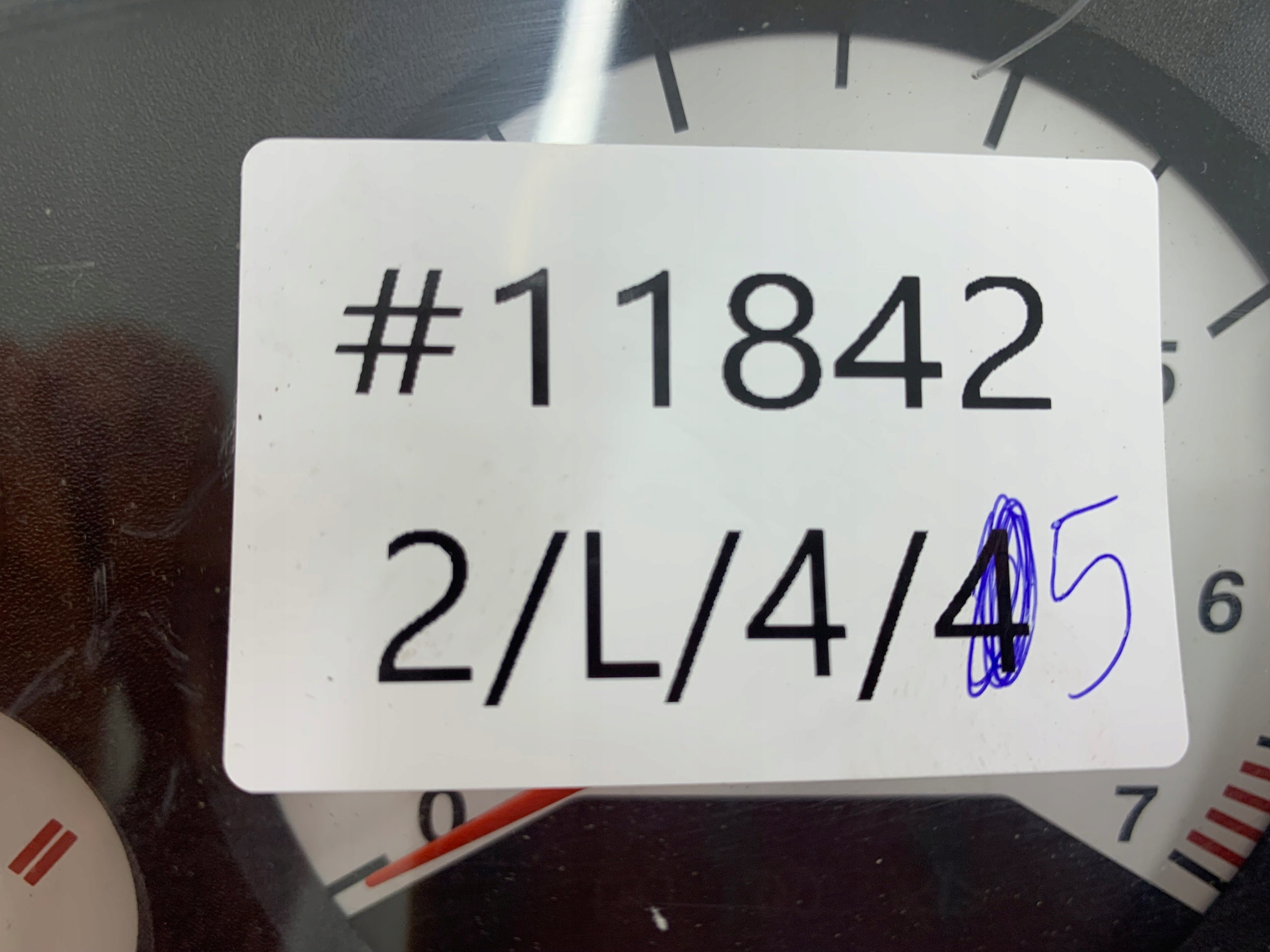 OPEL ZAFIRA A 2.2 dials dials 09228776GK